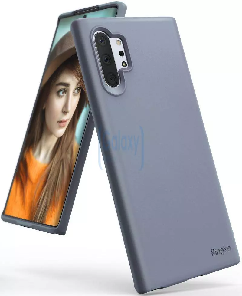 Чехол бампер Ringke Air S для Samsung Galaxy Note 10 Plus Lavender Gray (Лавандово Серый)