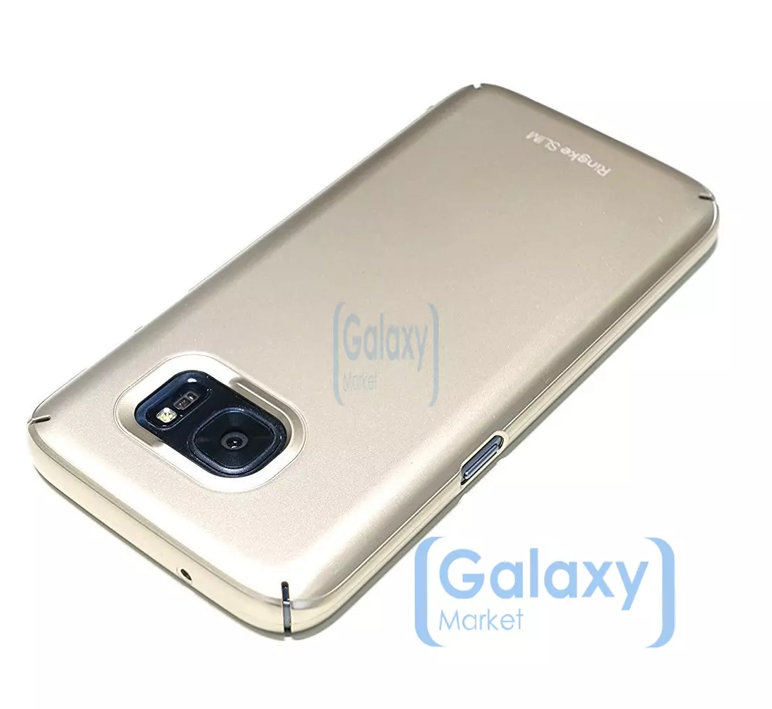 Чехол бампер Ringke Slim Case для Samsung Galaxy S7 G930F Royal Gold (Золотой)