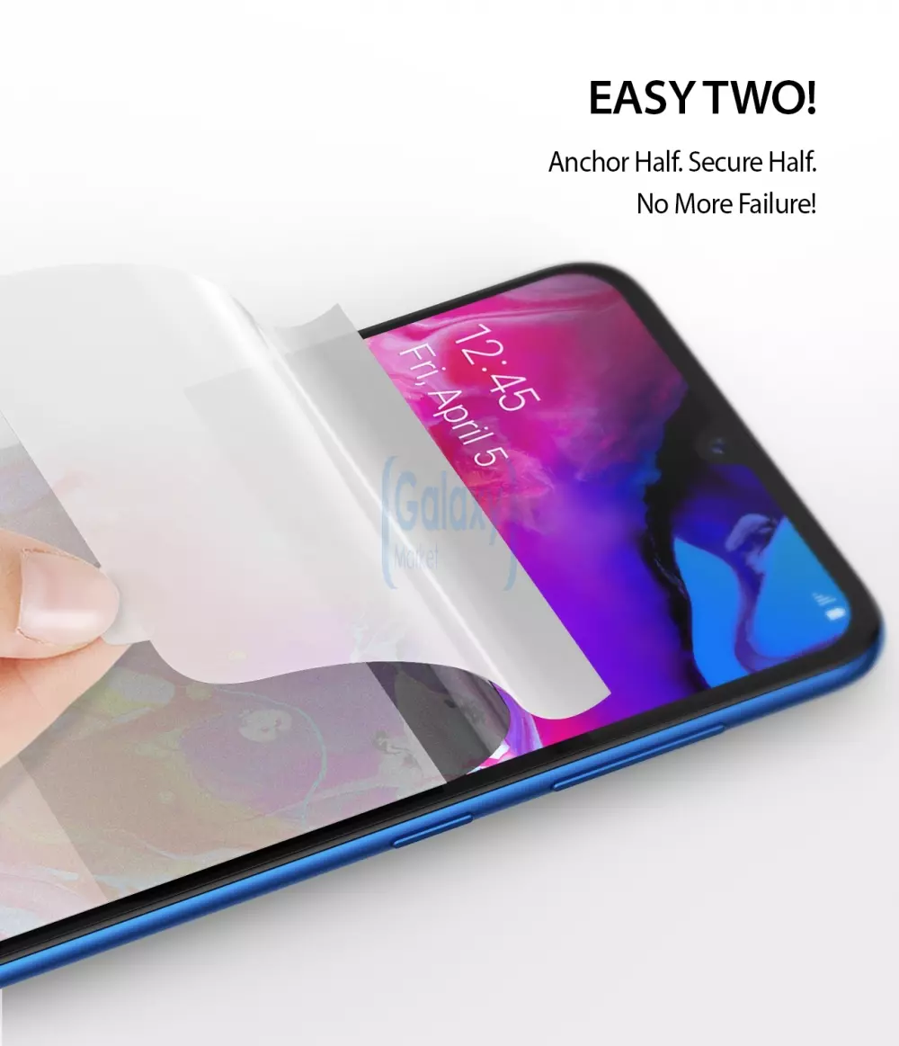 Защитная пленка Ringke Dual Easy Full Cover для Samsung Galaxy A20 Защитная пленка Ringke Dual Easy Full Cover для Samsung Galaxy A20