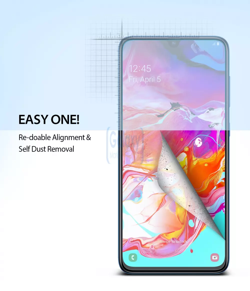 Защитная пленка Ringke Dual Easy Full Cover для Samsung Galaxy A20 Защитная пленка Ringke Dual Easy Full Cover для Samsung Galaxy A20