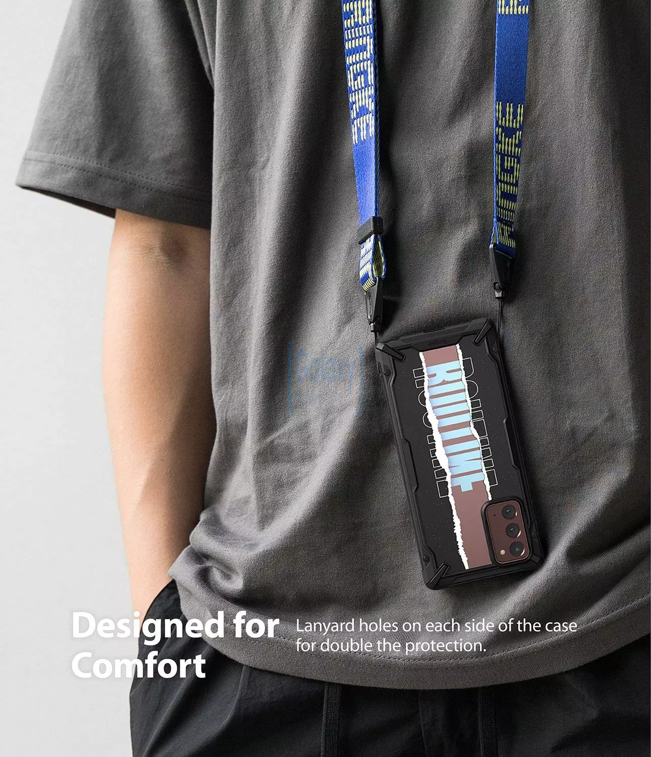 Чехол бампер Ringke Fusion-X Design для Samsung Galaxy Note 20 Routine (Рутина)