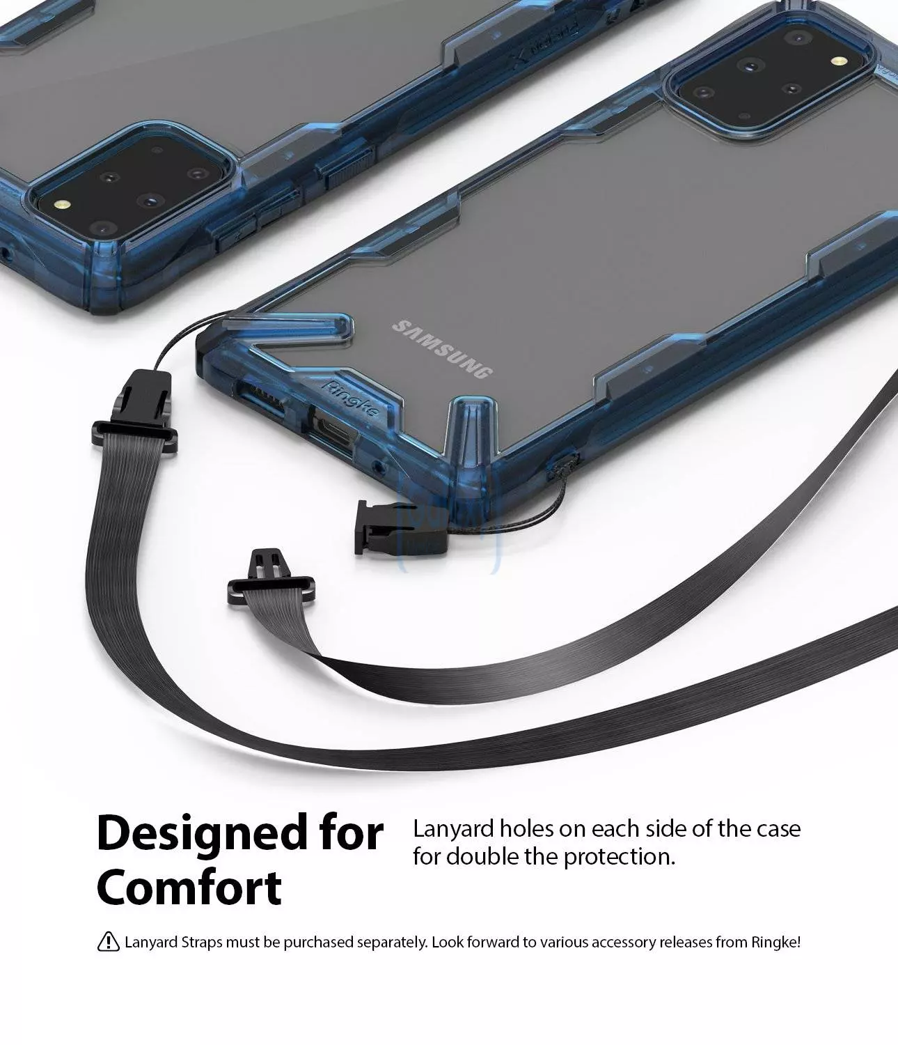 Чехол бампер Ringke Fusion-X Design для Samsung Galaxy S20 Plus Camo Black (Камуфляж Черный)