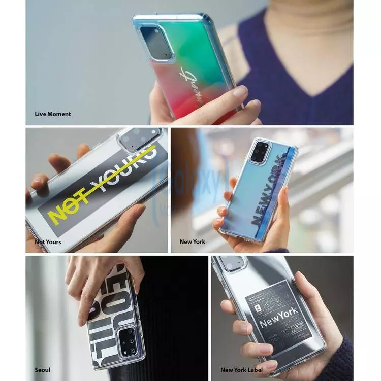 Чехол бампер Ringke Fusion Design для Samsung Galaxy S20 Plus Live Moment (Живой Момент)
