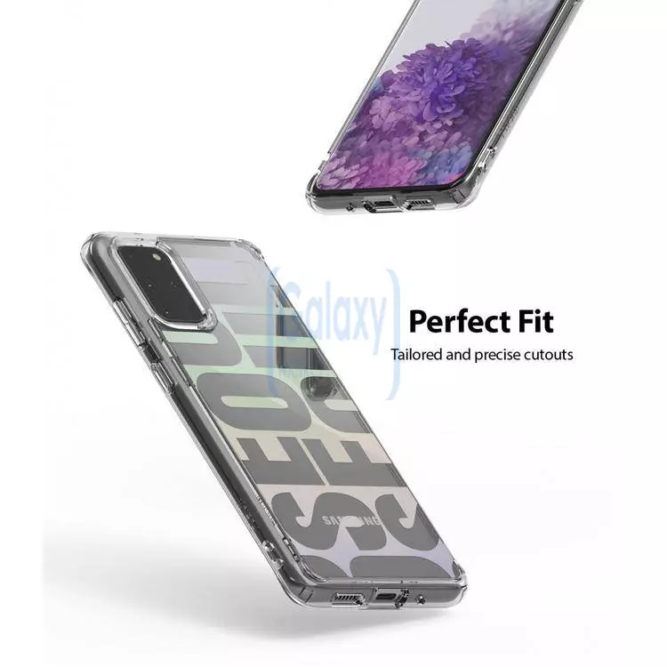 Чехол бампер Ringke Fusion Design для Samsung Galaxy S20 Plus Live Moment (Живой Момент)