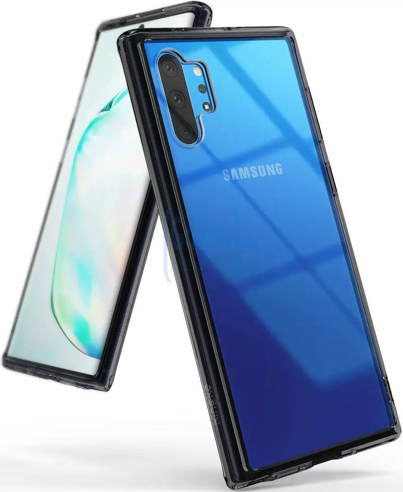 Чехол бампер Ringke Fusion Series для Samsung Galaxy Note 10 Plus Smoke Black (Дымчатый Черный) Чехол бампер Ringke Fusion Series для Samsung Galaxy Note 10 Plus Smoke Black (Дымчатый Черный)