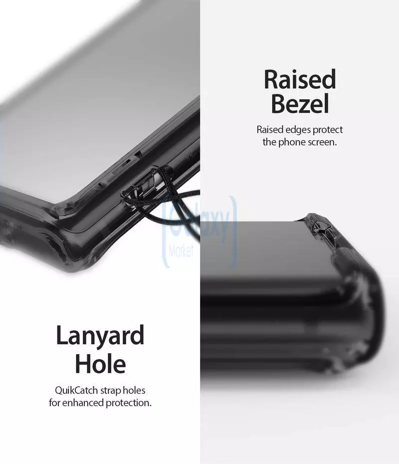 Чехол бампер Ringke Fusion Series для Samsung Galaxy Note 10 Plus Smoke Black (Дымчатый Черный) Чехол бампер Ringke Fusion Series для Samsung Galaxy Note 10 Plus Smoke Black (Дымчатый Черный)