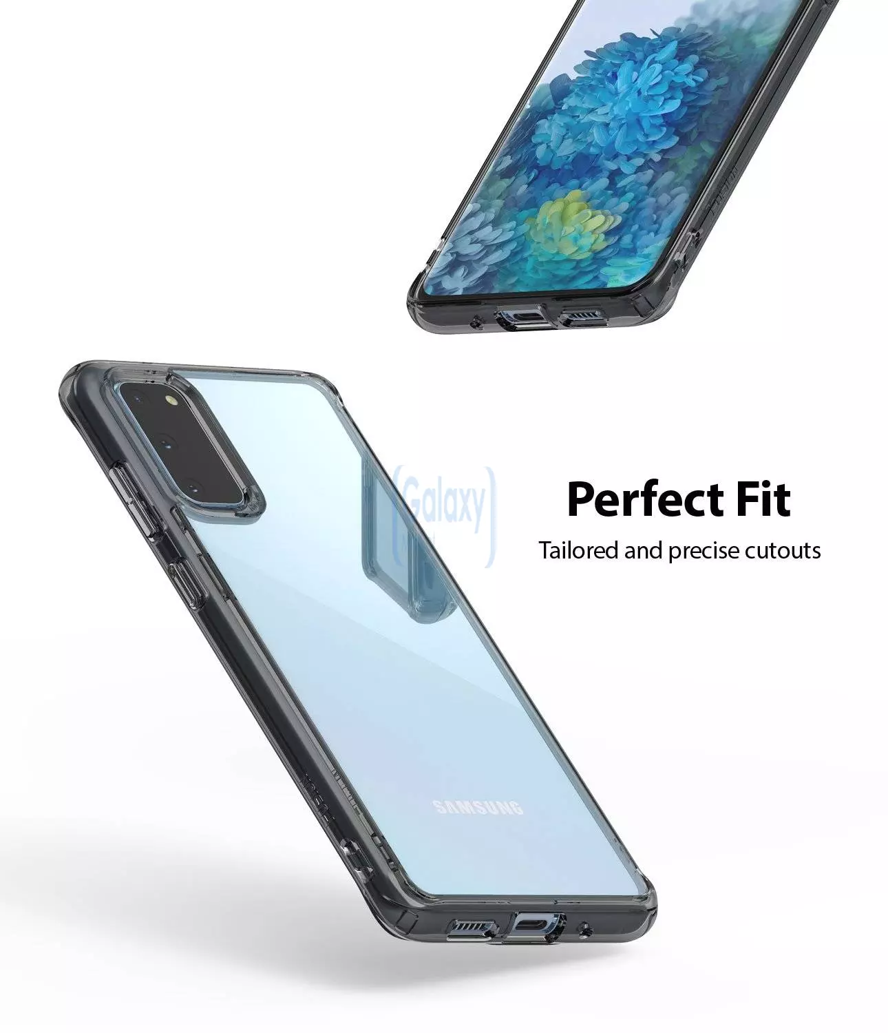 Чехол бампер Ringke Fusion для Samsung Galaxy S20 Frost Clear (Прозрачный Матовый)