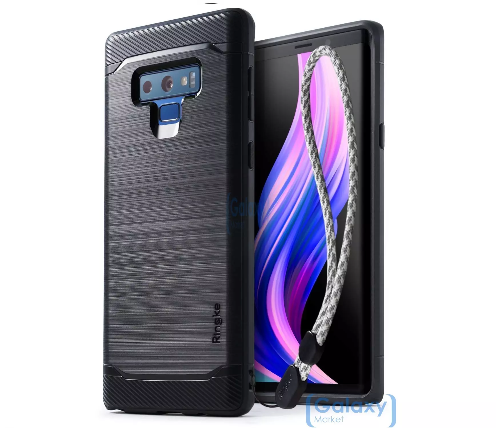 Чехол бампер Ringke Onyx Series для Samsung Galaxy Note 9 Black (Черный)