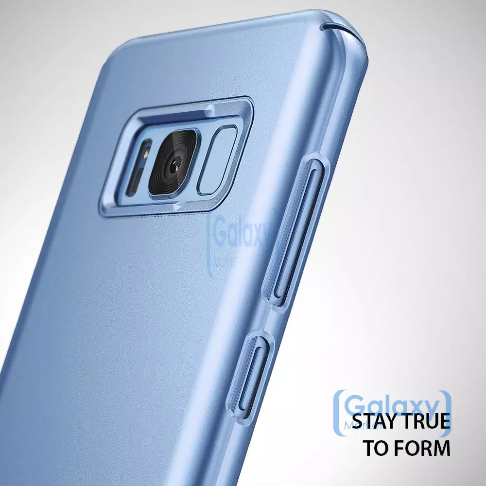 Чехол бампер Ringke Slim Case для Samsung Galaxy S8 Blue Pearl (Блакитна перлина)
