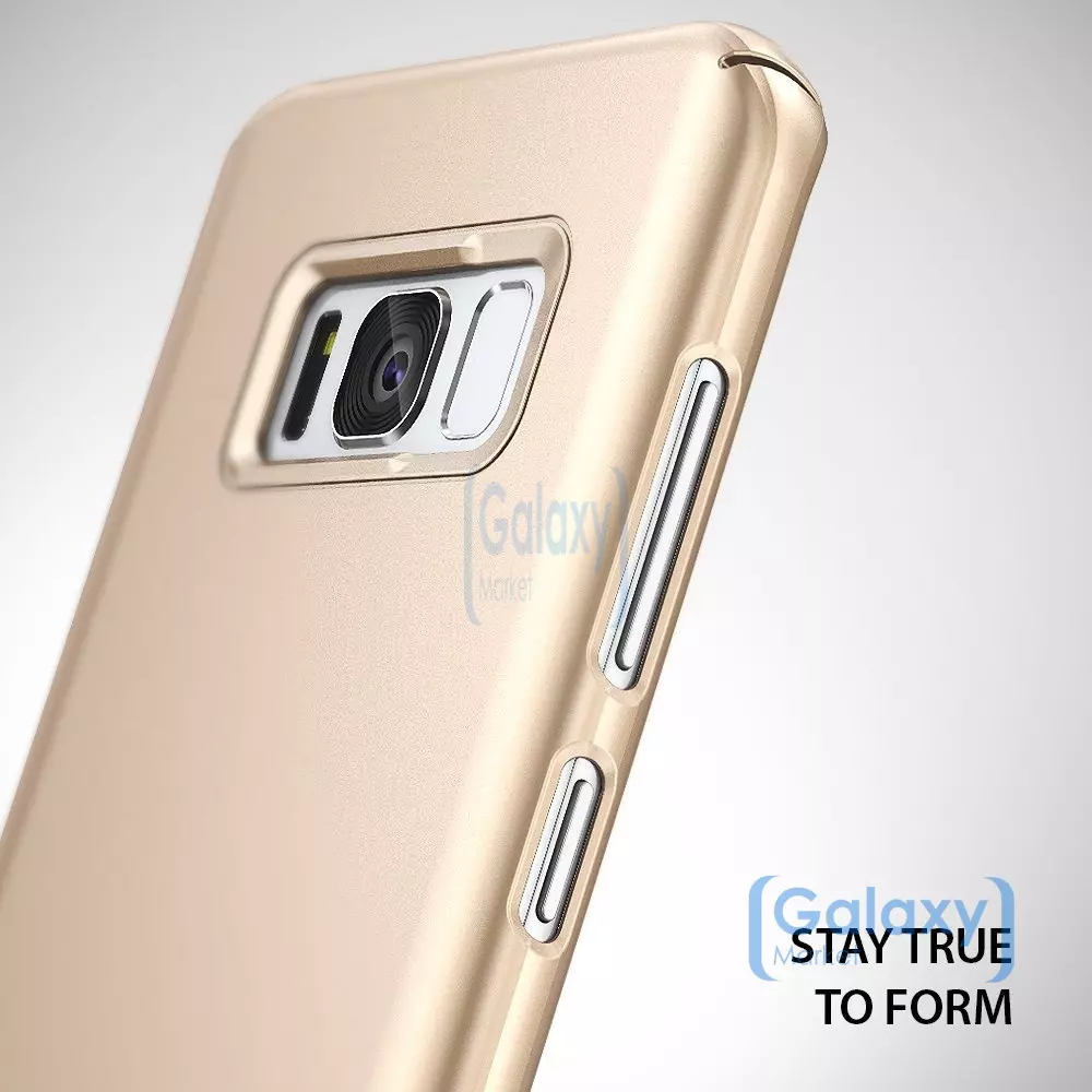 Чехол бампер Ringke Slim Case для Samsung Galaxy S8 Royal Gold (Золотой)
