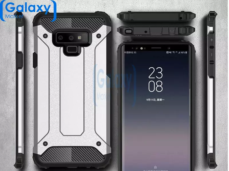 Чехол бампер Rugged Hybrid Tough Armor Case для Samsung Galaxy Note 9 Rose Gold (Розовое золото) Чехол бампер Rugged Hybrid Tough Armor Case для Samsung Galaxy Note 9 Rose Gold (Розовое золото)