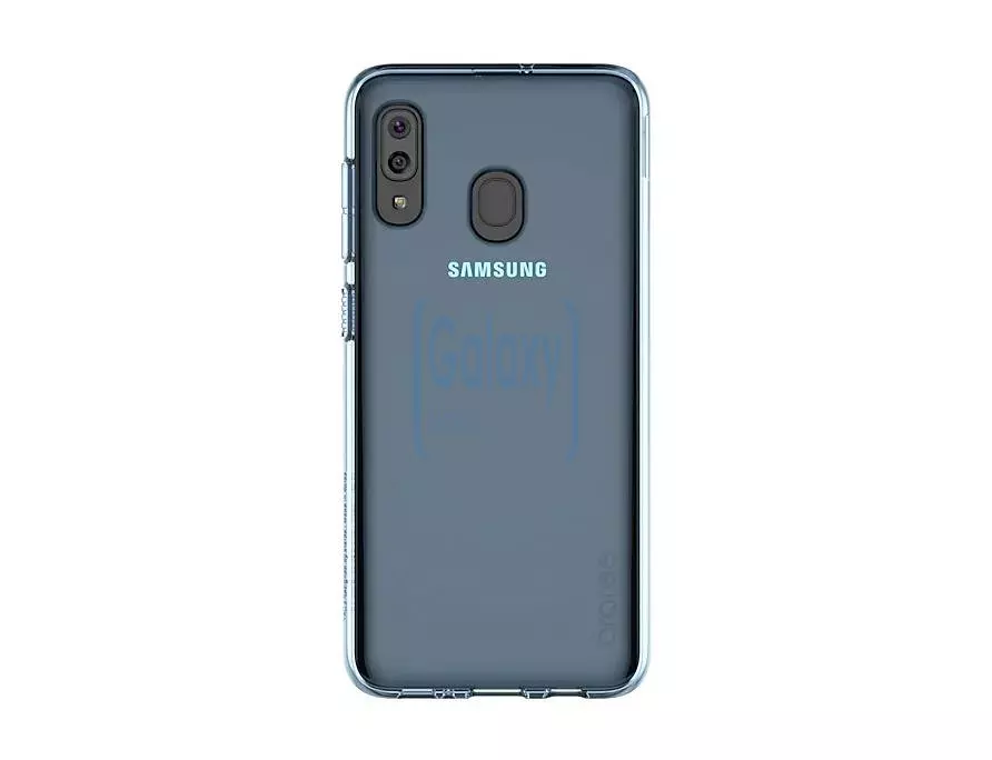 Чехол бампер Ararre A Cover для Samsung Galaxy A20 Blue (Синий)