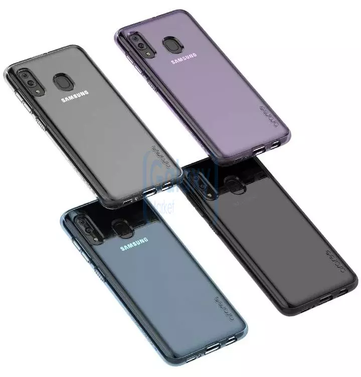 Чехол бампер Ararre A Cover для Samsung Galaxy A20 Purpule (Фиолетовый)