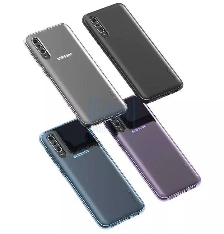 Чехол бампер Ararre A Cover для Samsung Galaxy A50s Black (Черный)
