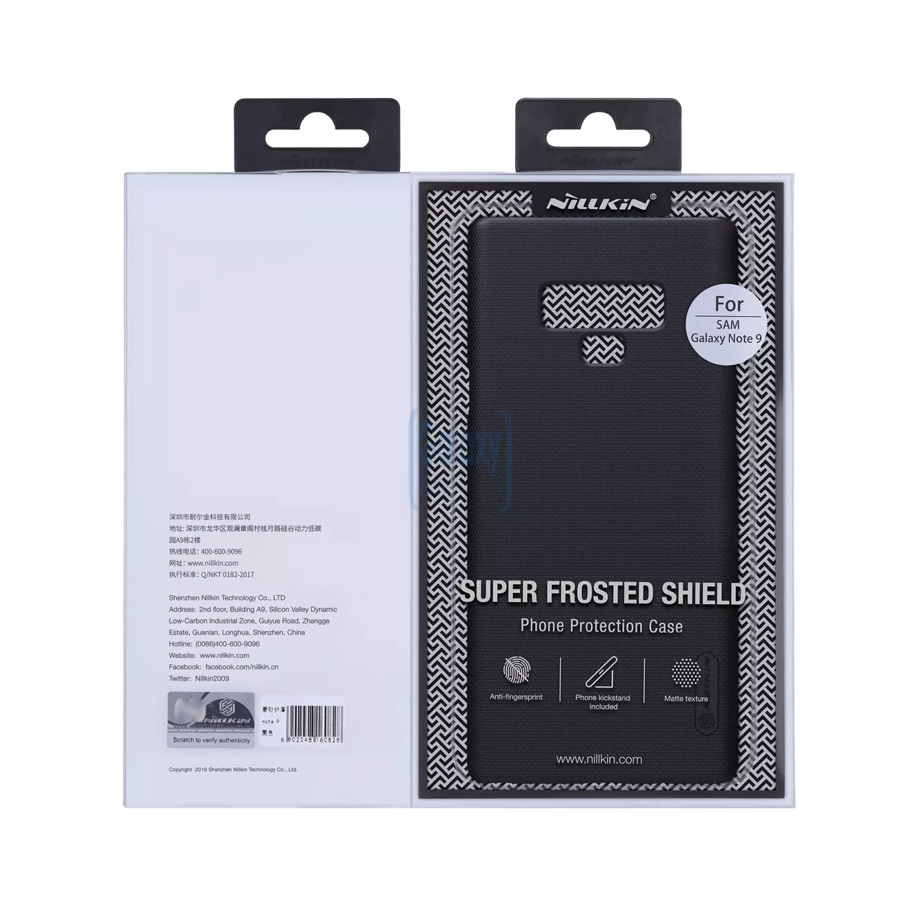 Чехол бампер Nillkin Super Frosted Shield для Samsung Galaxy A10s Black (Черный)