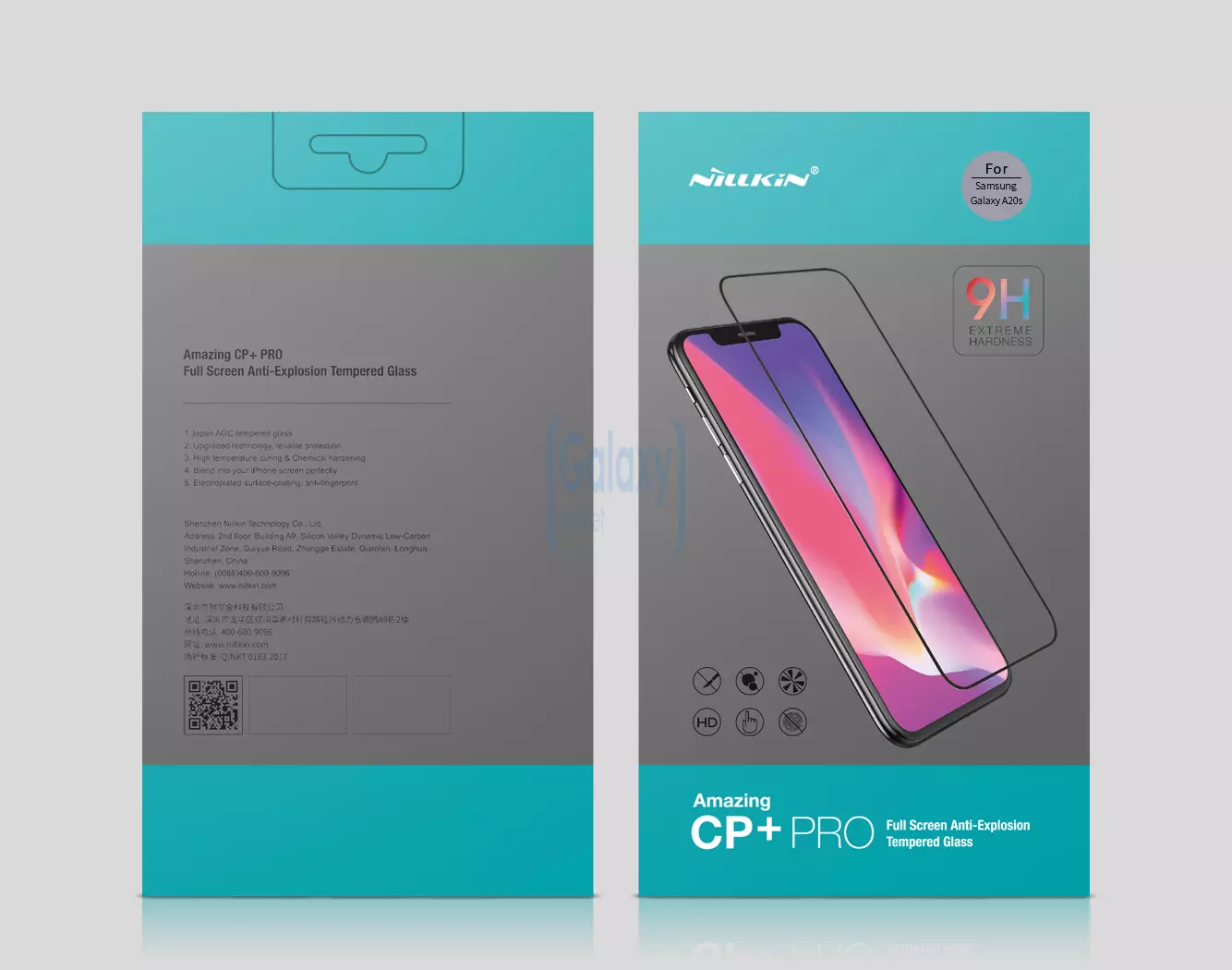 Защитное стекло Nillkin CP+PRO Tempered Glass для Samsung Galaxy M30s Black (Черный)