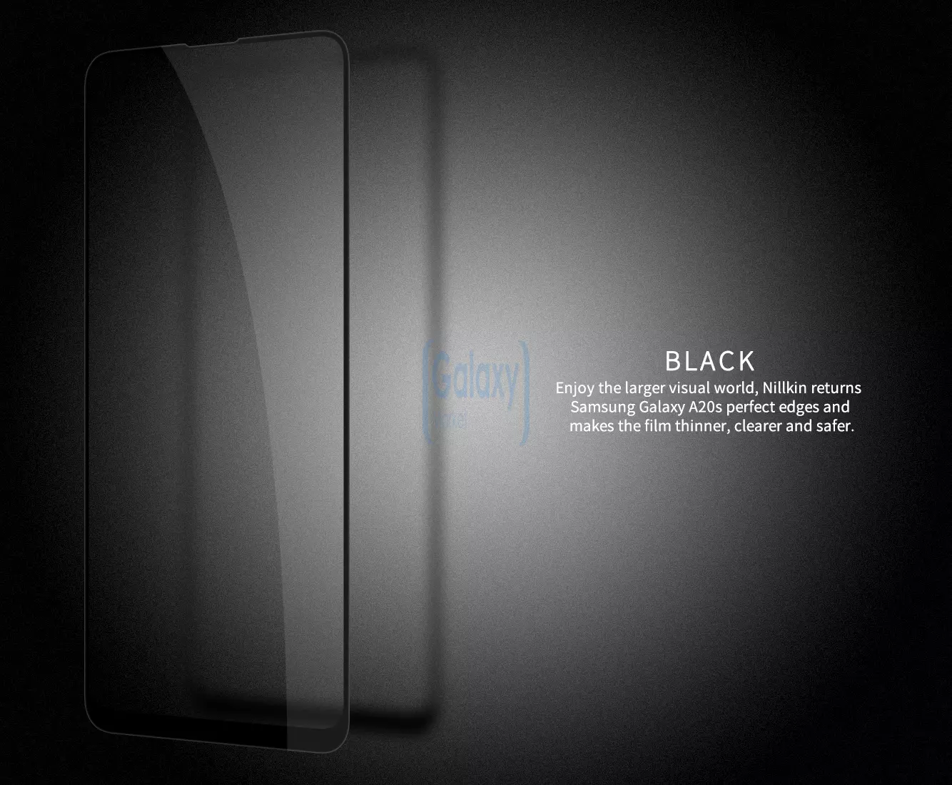 Защитное стекло Nillkin CP+PRO Tempered Glass для Samsung Galaxy A20s Black (Черный)