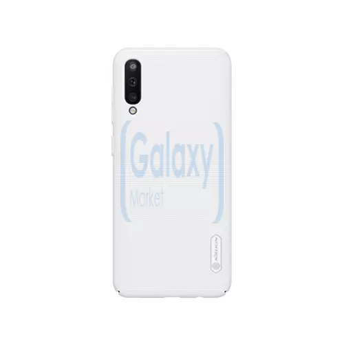 Чехол бампер Nillkin Super Frosted Shield для Samsung Galaxy A30s White (Белый)