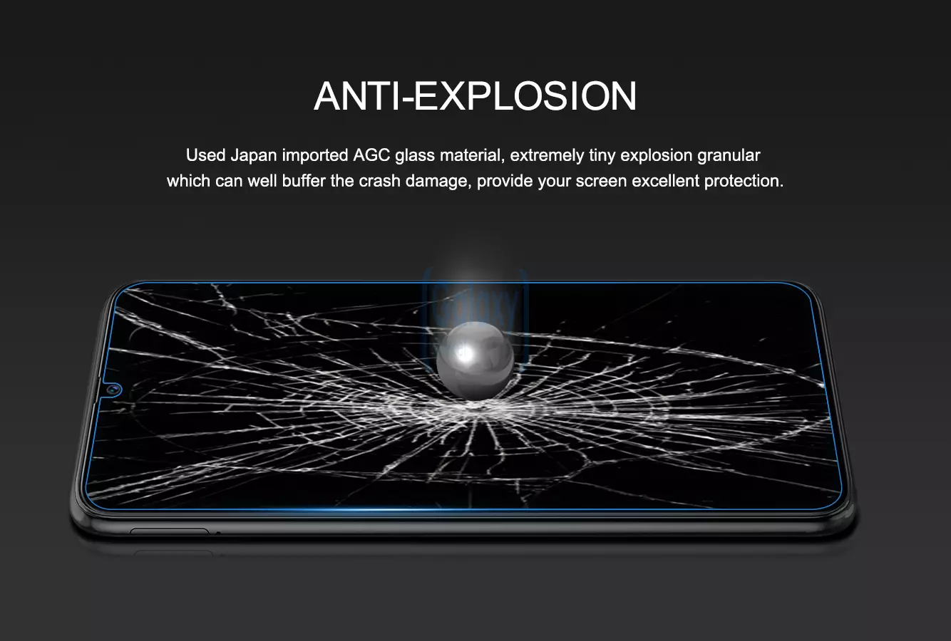 Защитное стекло Nillkin H+ Pro Anti-Explosion Glass Screen Protector для Samsung Galaxy A30s