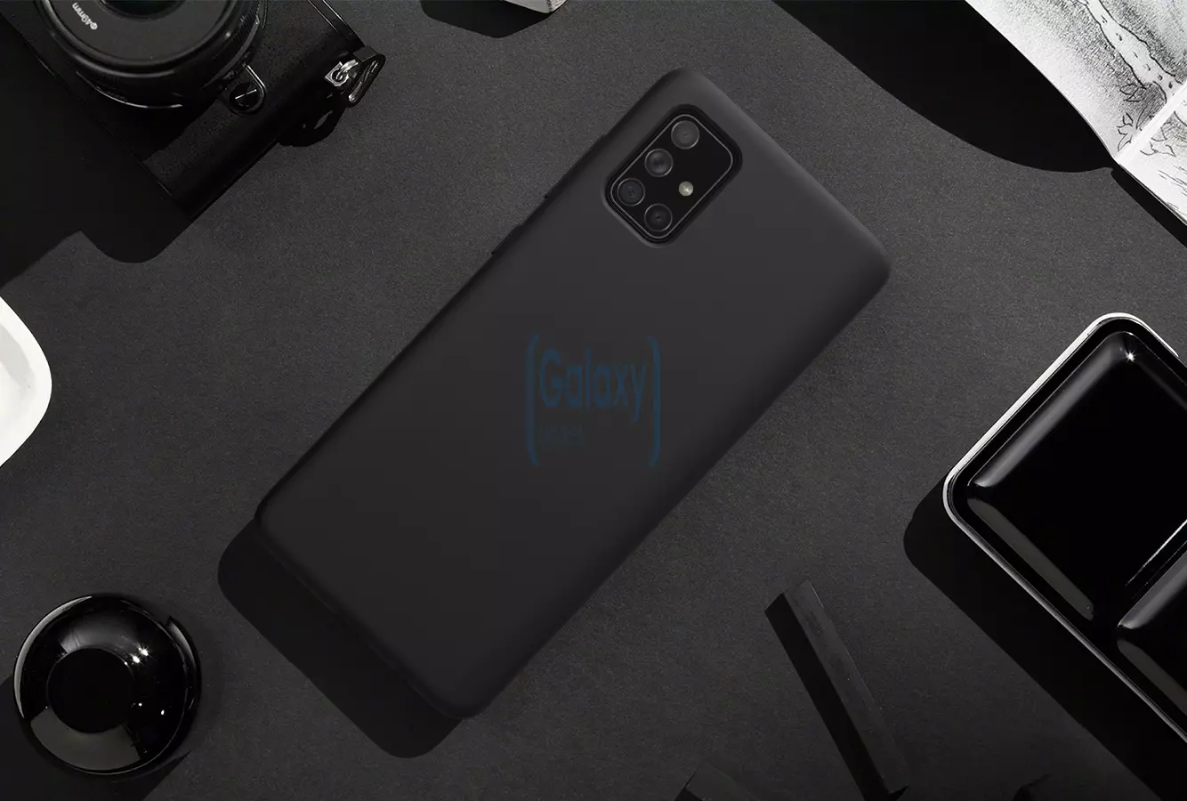 Чехол бампер Nillkin Pure Case для Samsung Galaxy A51 Black (Черный)