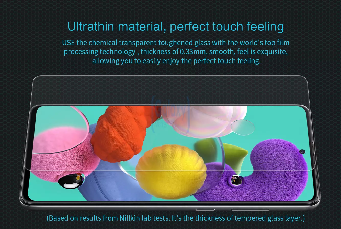 Защитное стекло Nillkin H Anti-Explosion Glass Screen Protector для Samsung Galaxy A51