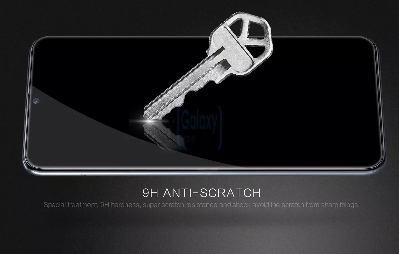Защитное стекло Nillkin CP+PRO Tempered Glass для Samsung Galaxy A70 Black (Черный)