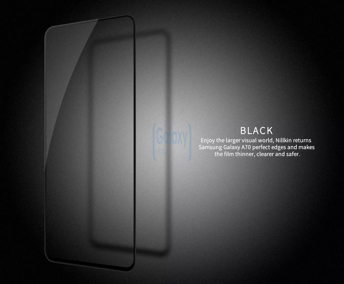 Защитное стекло Nillkin CP+PRO Tempered Glass для Samsung Galaxy A50s Black (Черный)