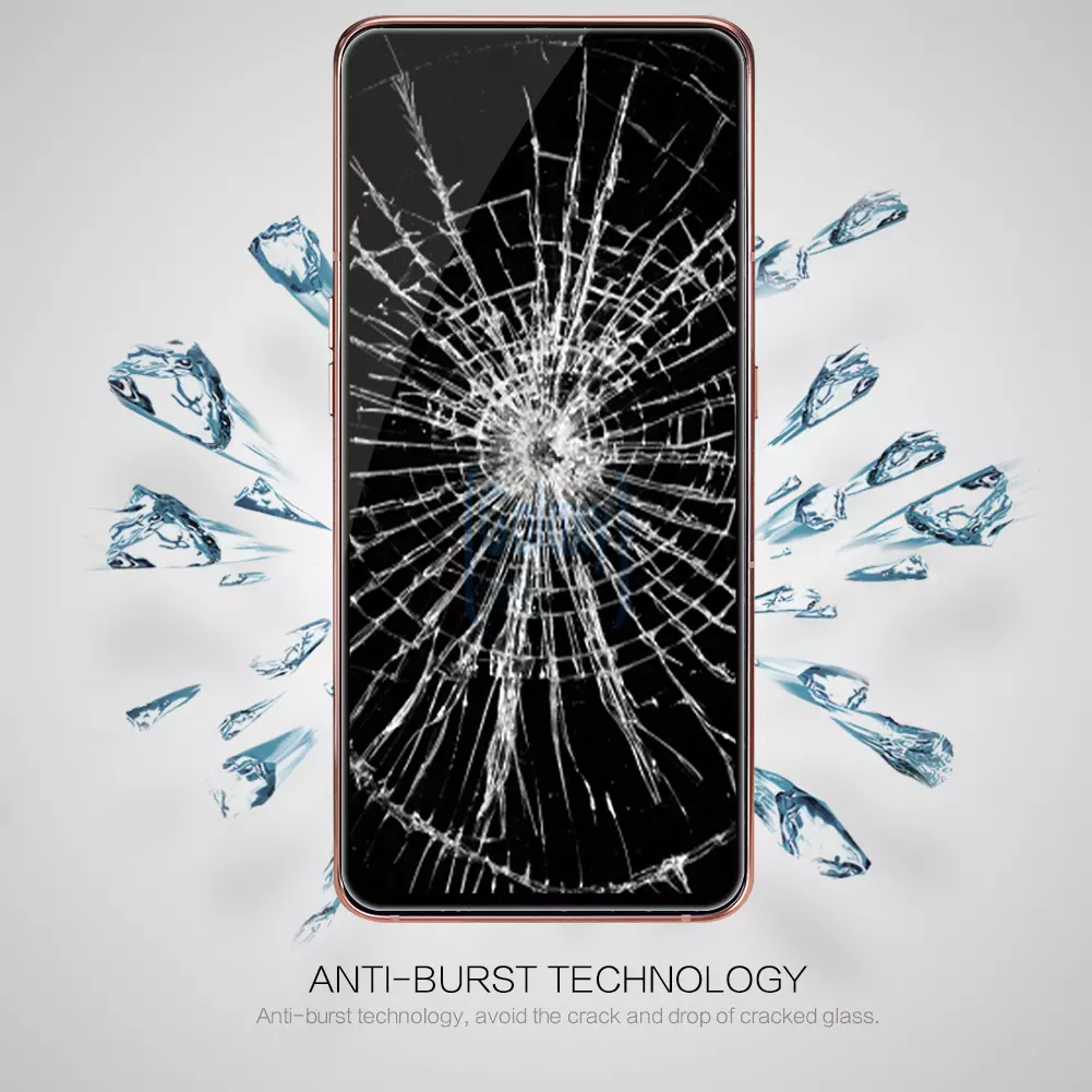 Защитное стекло Nillkin CP+PRO Tempered Glass для Samsung Galaxy A80 Black (Черный)