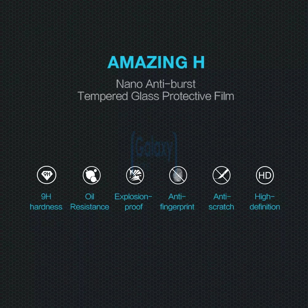Защитное стекло Nillkin H Anti-Explosion Glass Screen Protector для Samsung Galaxy A80