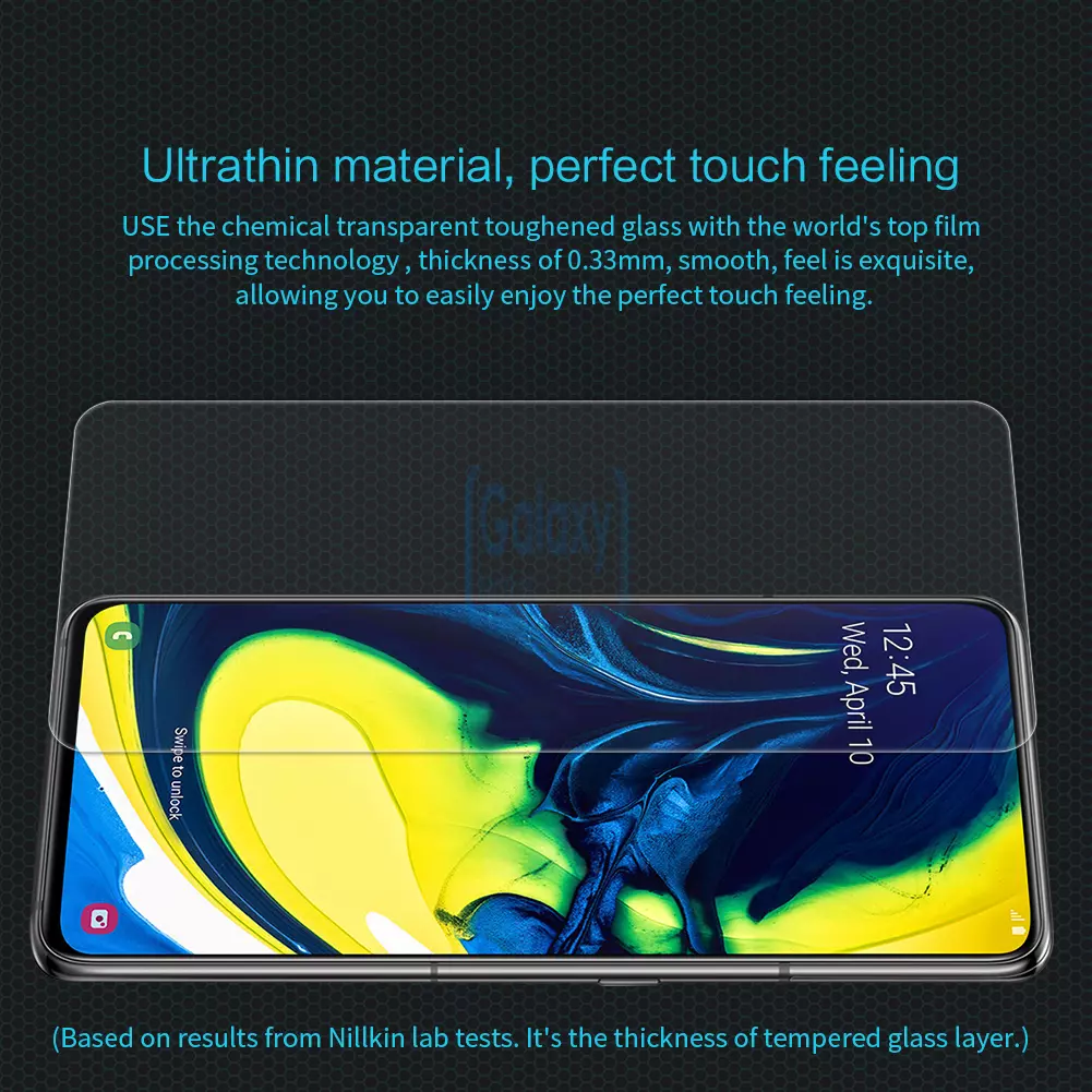 Защитное стекло Nillkin H Anti-Explosion Glass Screen Protector для Samsung Galaxy A80