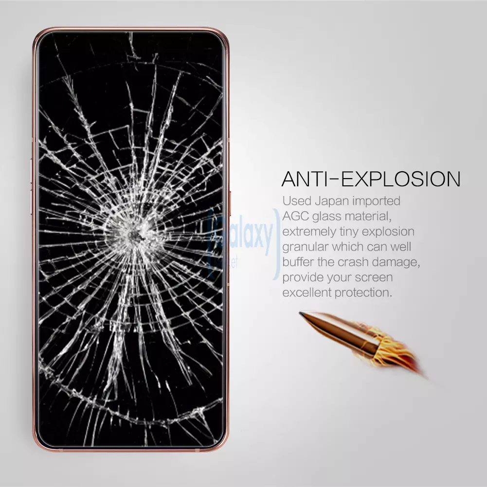 Защитное стекло Nillkin H+ Pro Anti-Explosion Glass Screen Protector для Samsung Galaxy A90
