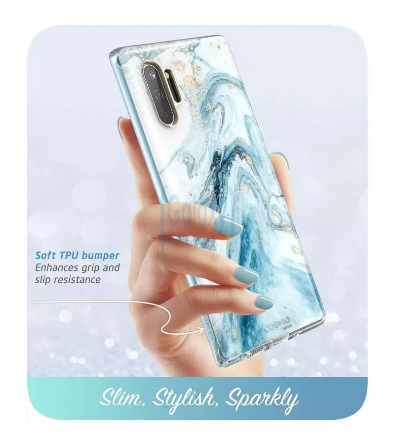 Чехол бампер i-Blason Cosmo для Samsung Galaxy Note 10 Blue (Синий)