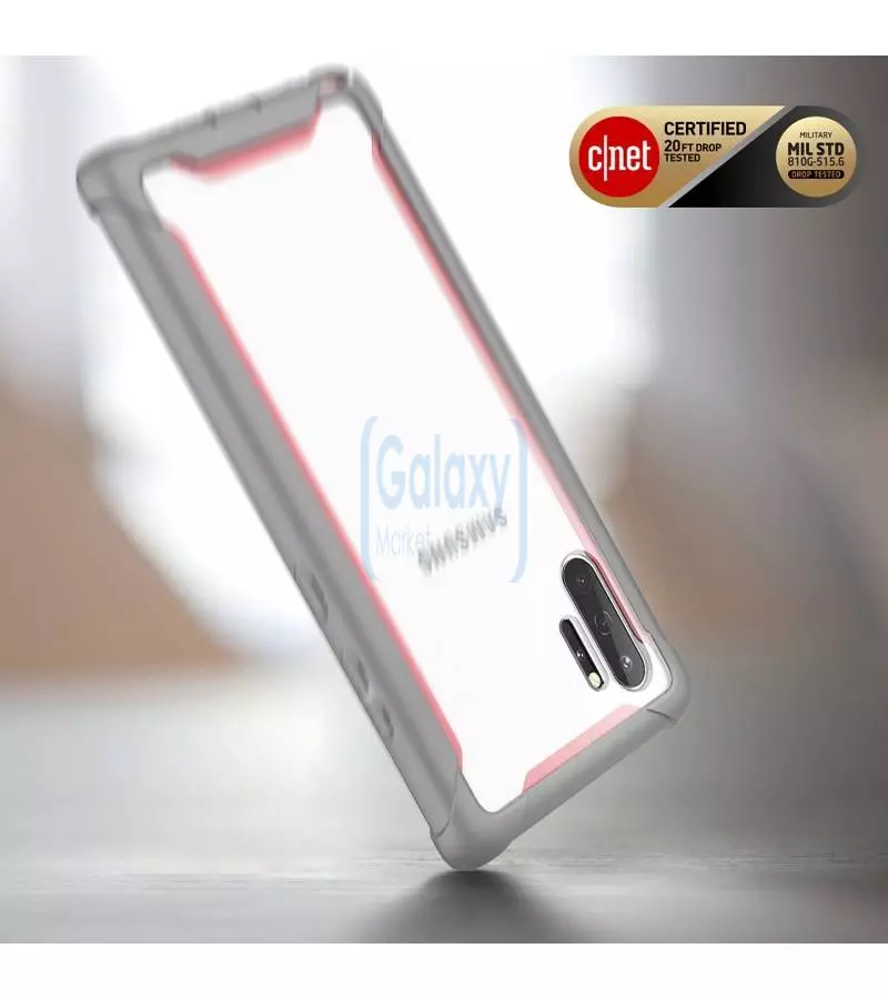 Чехол бампер i-Blason Ares Case для Samsung Galaxy Note 10 Plus Pink (Розовый)
