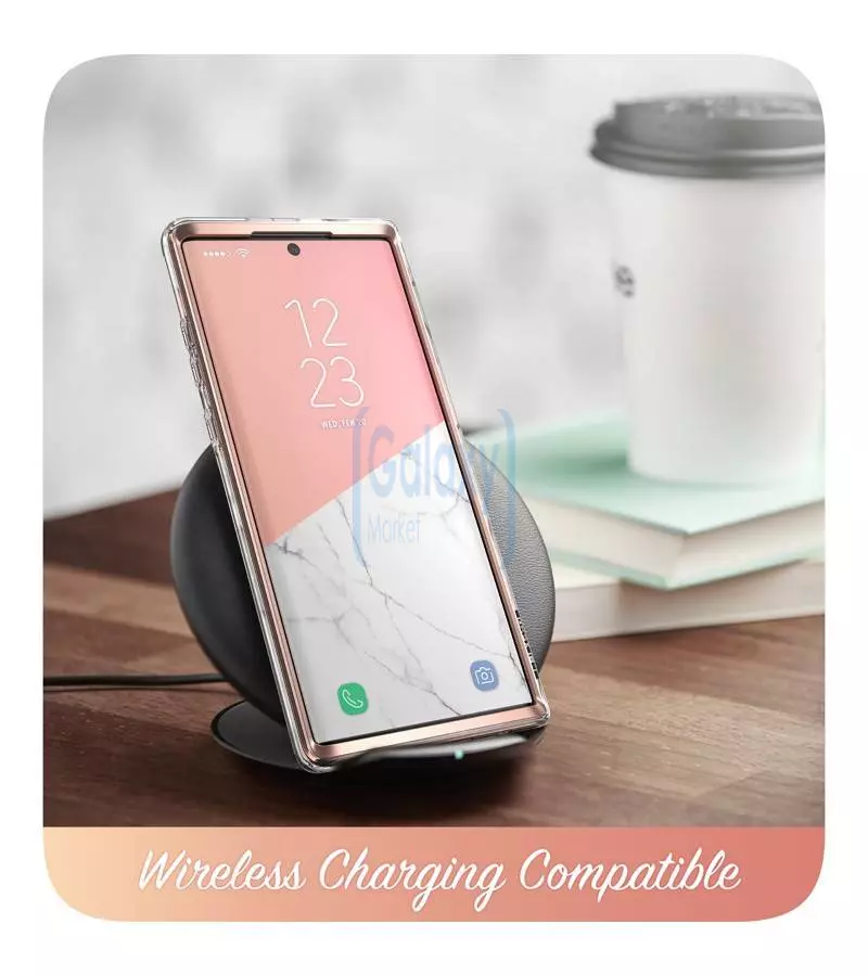 Чехол бампер i-Blason Cosmo для Samsung Galaxy Note 10 Plus Marble (Мрамор)