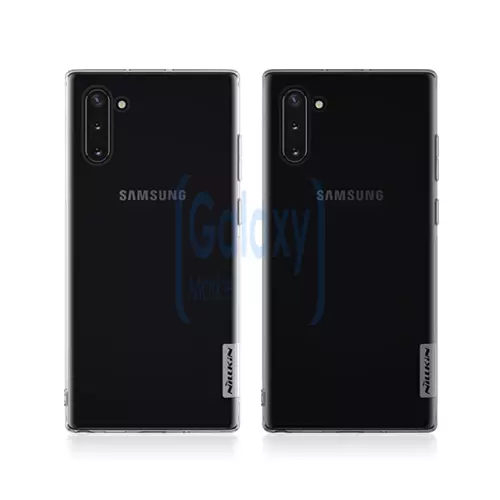Чехол бампер Nillkin TPU Nature для Samsung Galaxy Note 10 Gray (Серый)