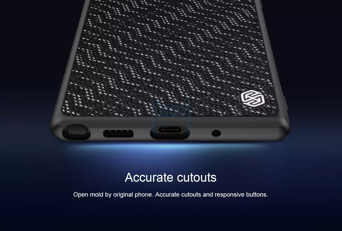 Чехол бампер Nillkin Twinkle Case для Samsung Galaxy Note 10 Plus Silvery (Серебристый)