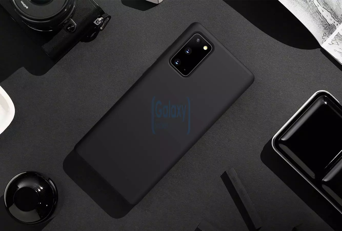 Чехол бампер Nillkin Pure Case для Samsung Galaxy Note 20 Black (Черный)