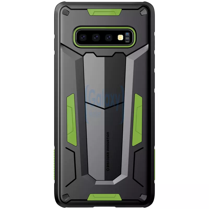 Чехол бампер Nillkin Defender Case для Samsung Galaxy S10 Plus Green (Зеленый)