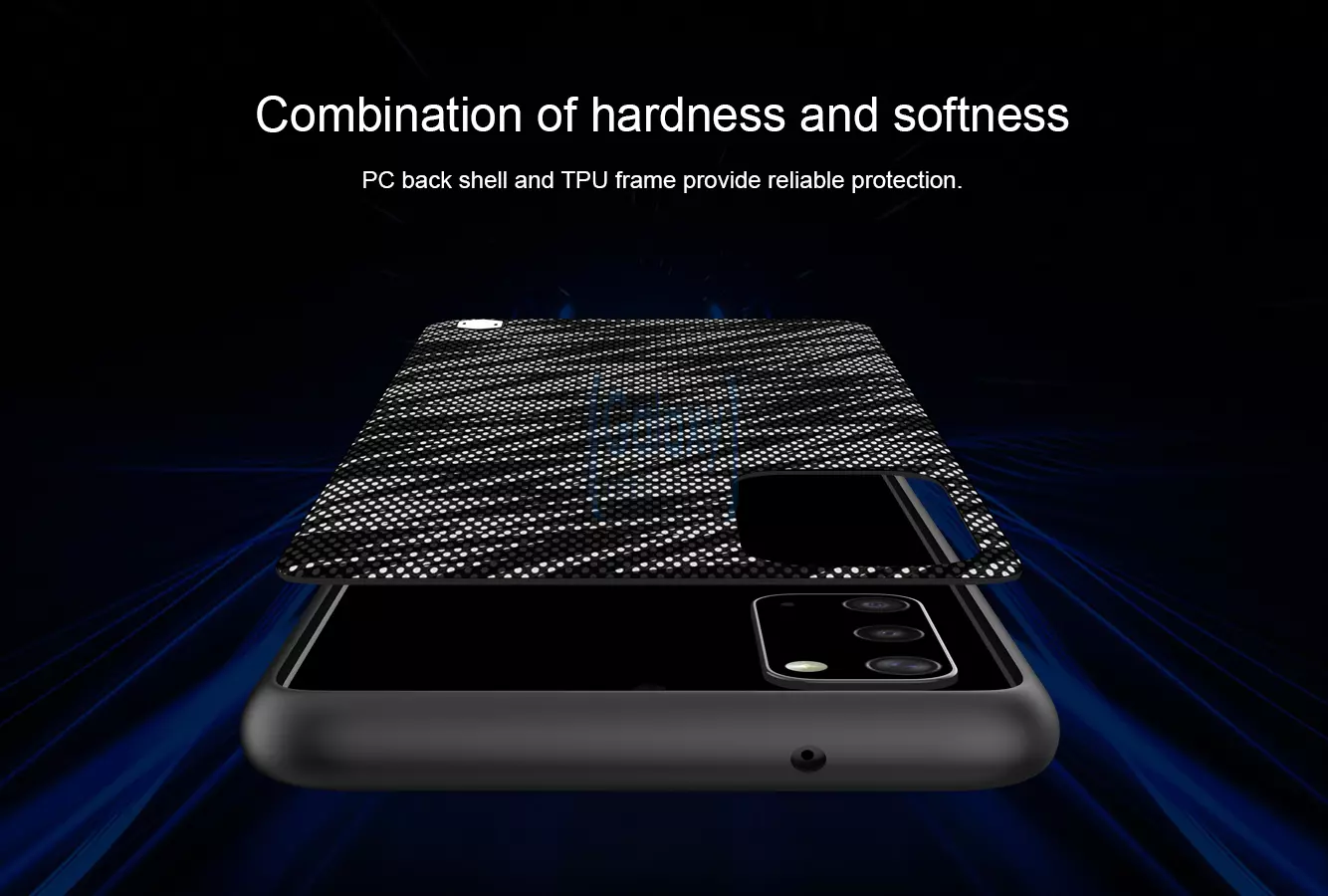 Чехол бампер Nillkin Twinkle Case для Samsung Galaxy S20 Silvery (Серебристый)