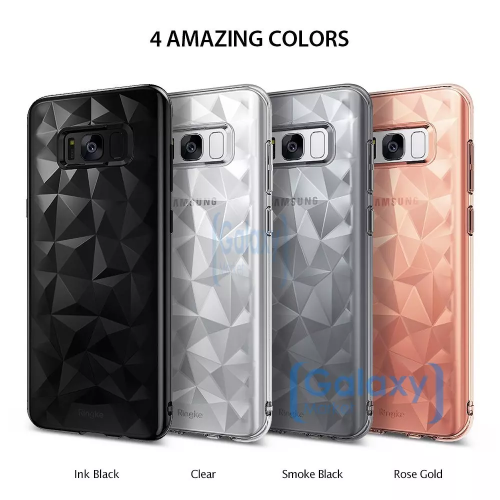 Чехол бампер Ringke Air Prism Case для Samsung Galaxy S8 Rose Gold (Розовое Золото)