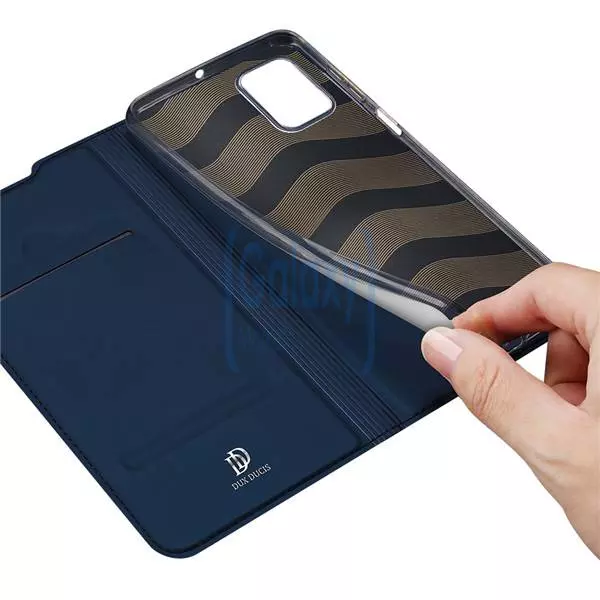 Чехол книжка Dux Ducis Skin Pro Case для Samsung Galaxy M51 Blue (Синий)