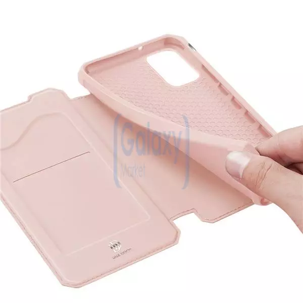 Чехол книжка Dux Ducis Skin X Series Magnetic Flip Case для Samsung Galaxy A31 Pink (Розовый)
