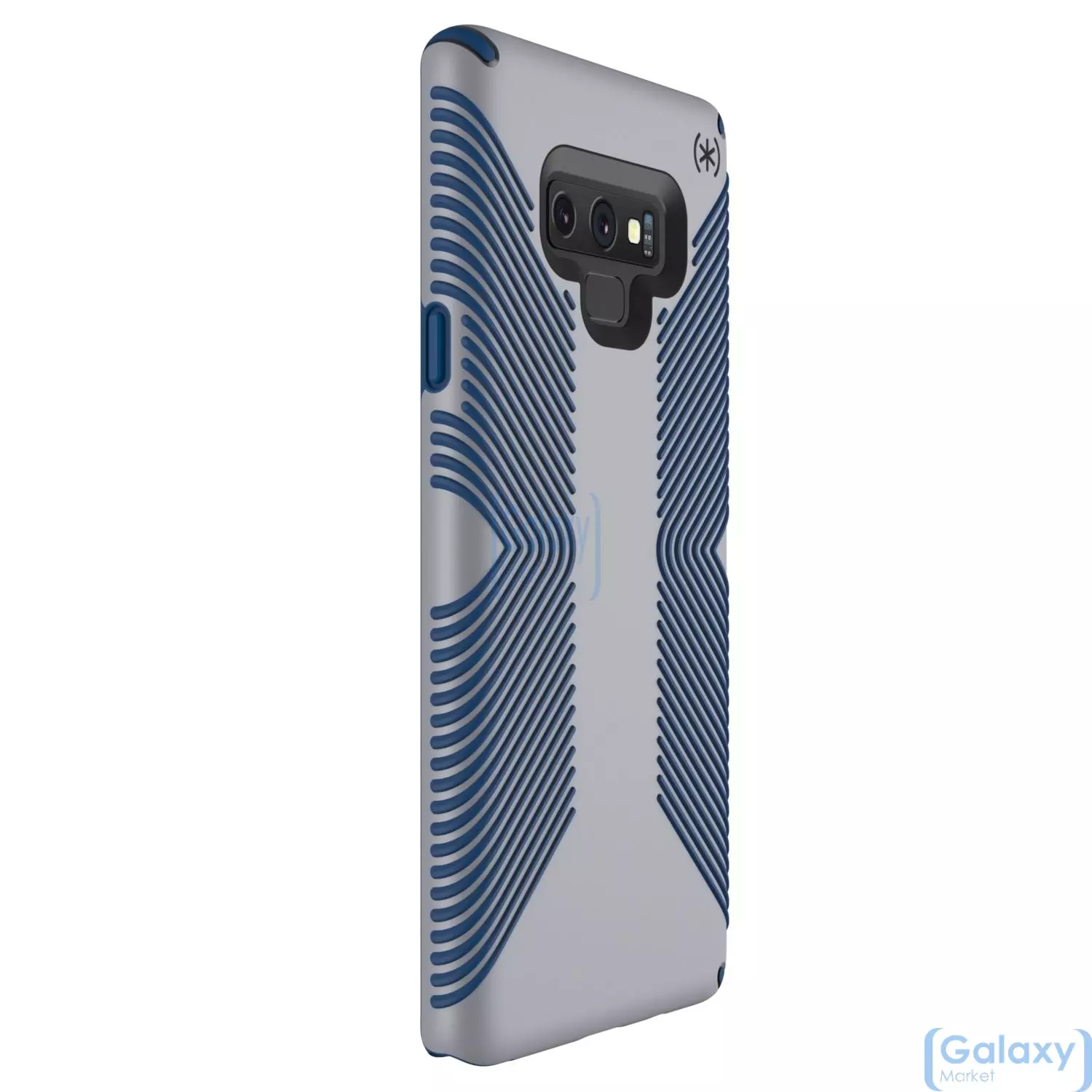 Чехол бампер Speck Presidio Grip Case для Samsung Galaxy Note 9 Blue/Gray (Синий/Серый)