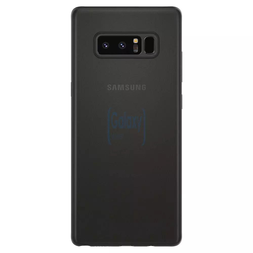 Чехол бампер Spigen Case AirSkin Series для Samsung Galaxy Note 8 N950 Soft Clear (Прозрачный)