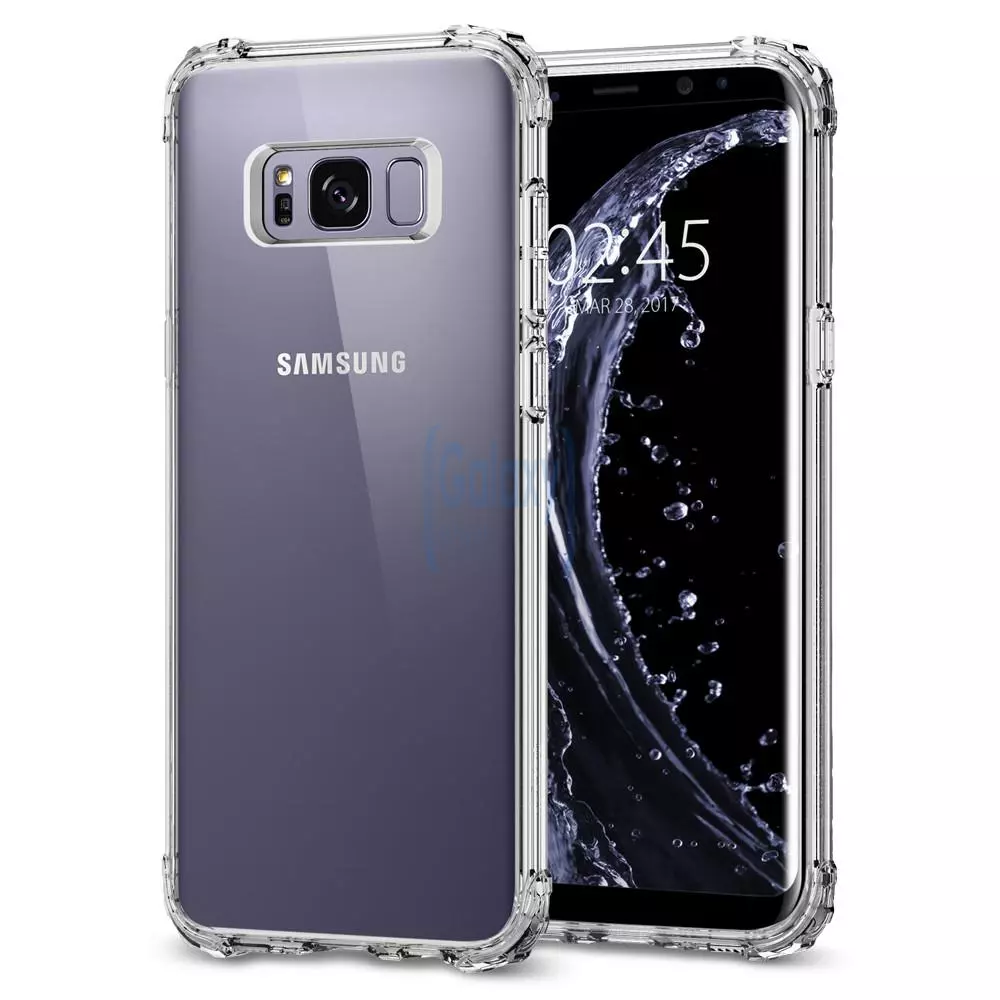 Чехол бампер Spigen Case Crystal Shell для Samsung Galaxy S8 Plus