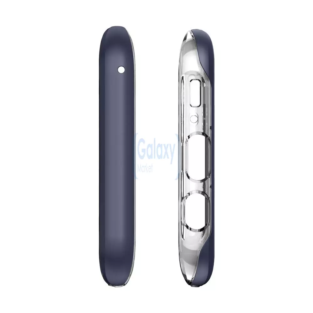 Чехол бампер Spigen Case Neo Hybrid Crystal для Samsung Galaxy S8 Plus Orchid Gray (Орхидейный Серый)