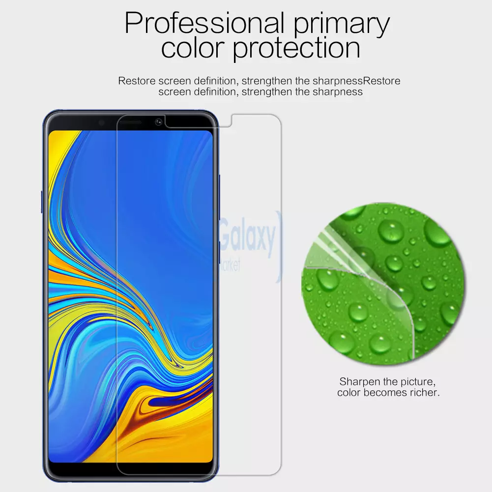 Защитная пленка Nillkin Super Clear Anti-fingerprint Protective Film для Samsung Galaxy A6s