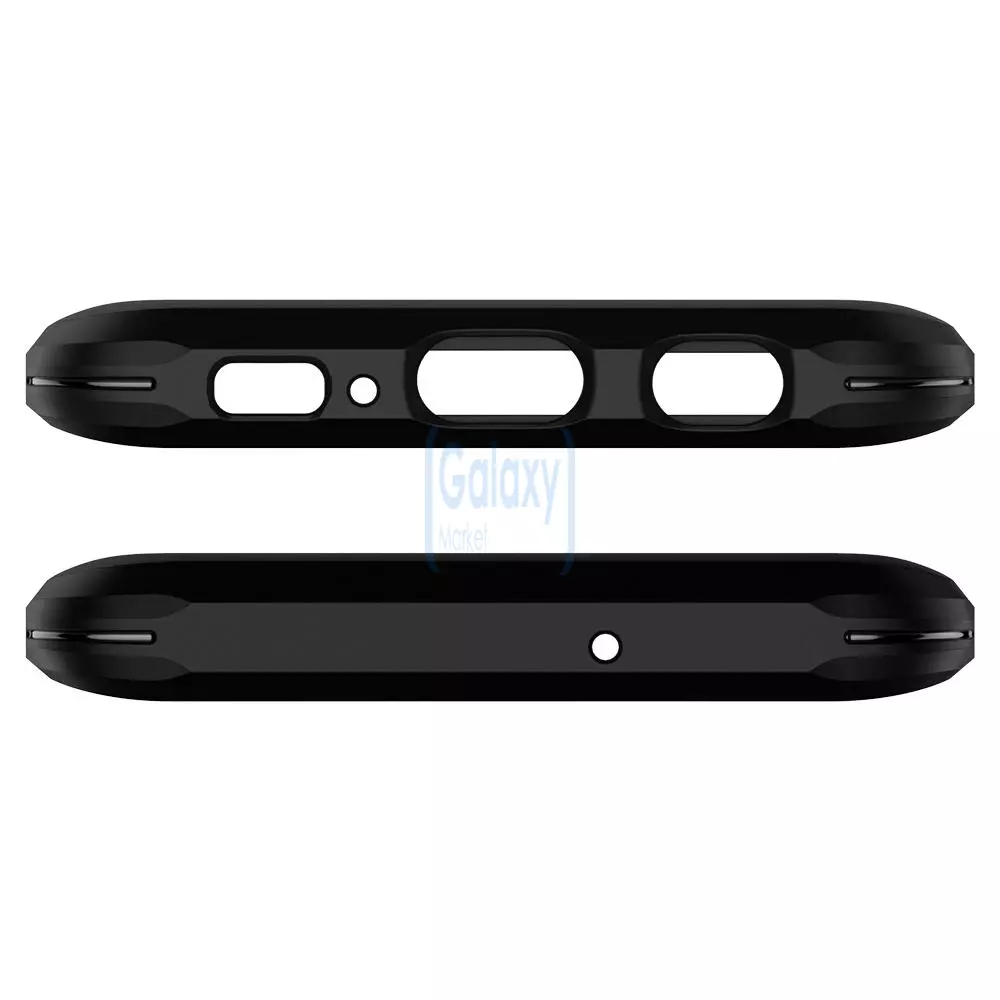 Чехол бампер Spigen Case Tough Armor XP для Samsung Galaxy S10 Black (Черный)