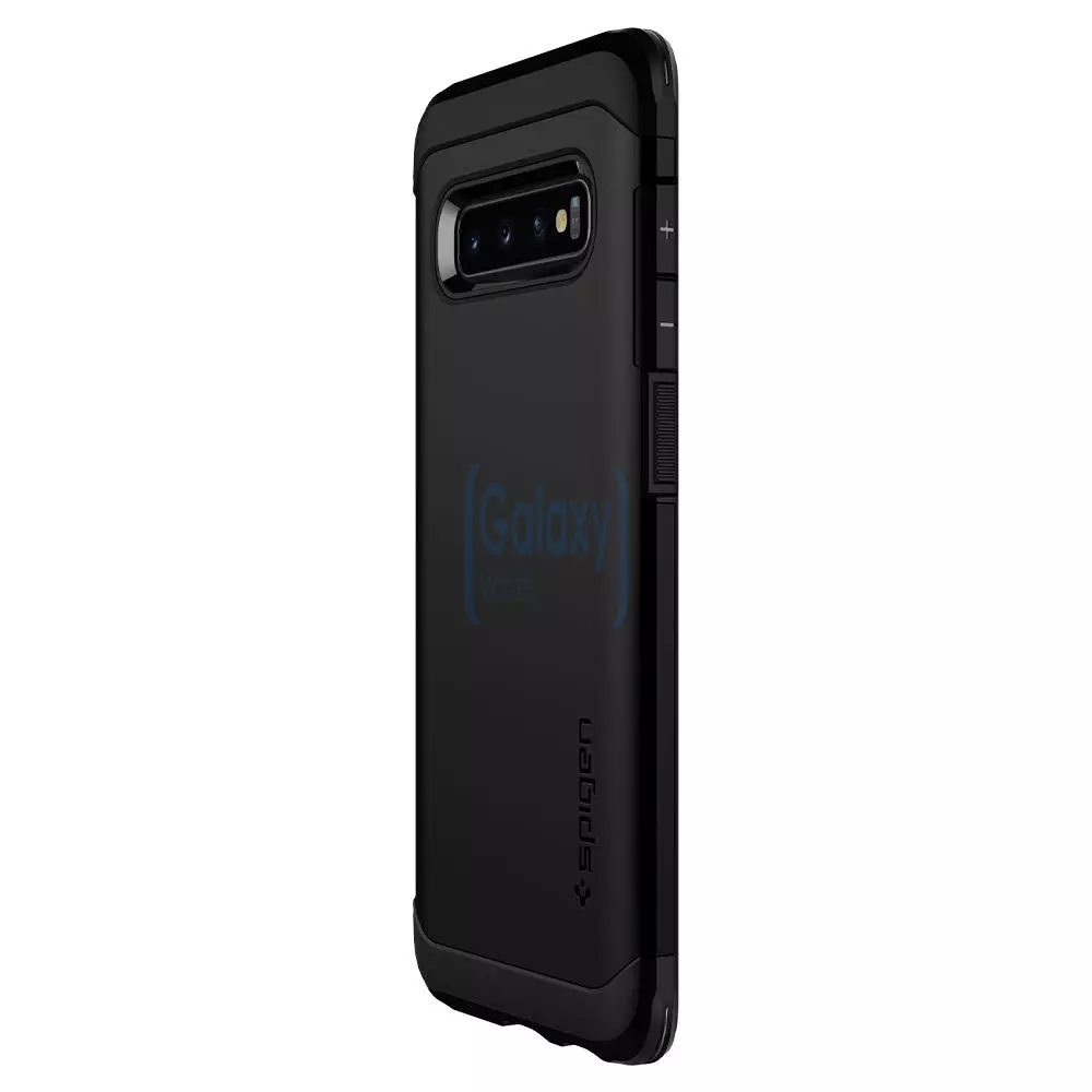 Чехол бампер Spigen Case Tough Armor XP для Samsung Galaxy S10 Black (Черный)