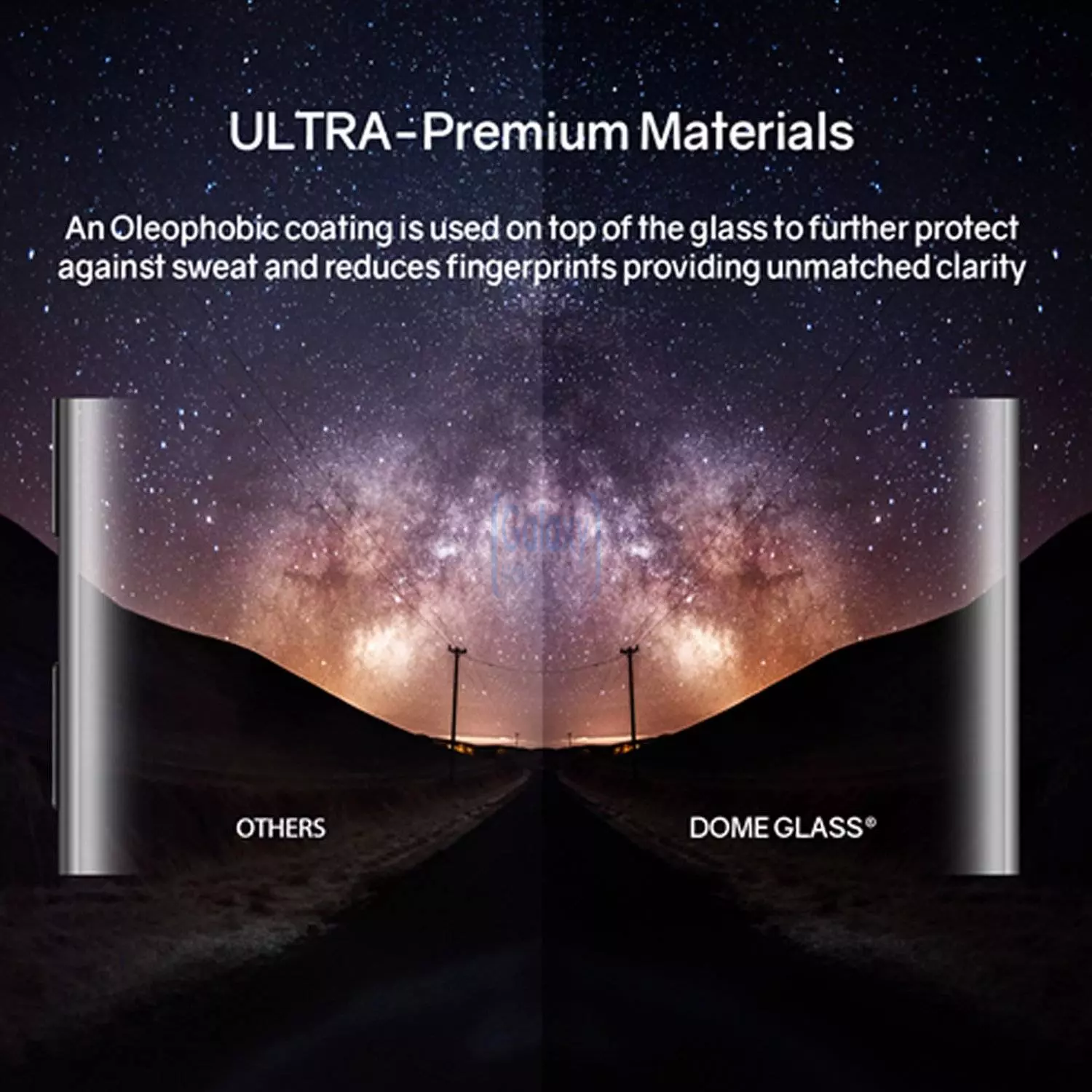 Премиальное Защитное стекло Whitestone Dome Glass для Samsung Galaxy A50s (Комплектация с ультрафиолетовой лампой)